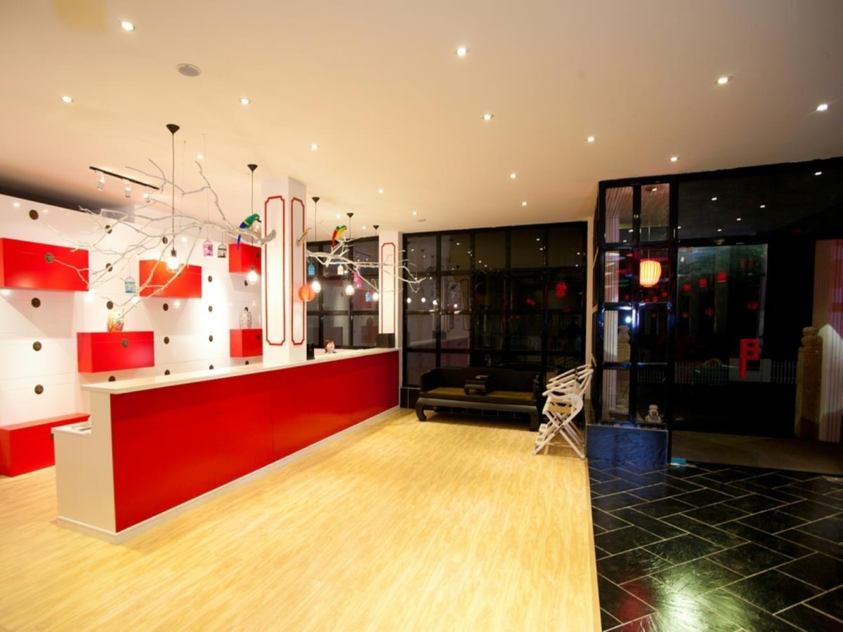 Huangshan Yu Mo Xuan Fashion Hotel Bagian luar foto